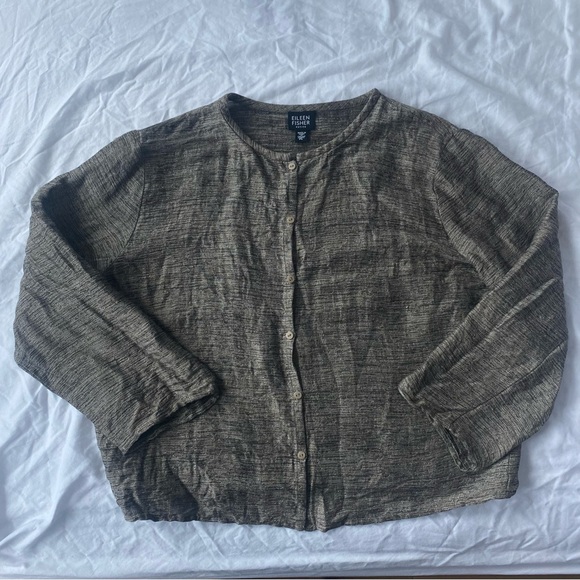 Eileen Fisher Petite Light Jacket - Picture 1 of 4